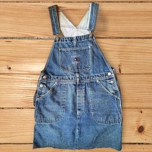 Vintage Tommy Jeans overalls jumper dress